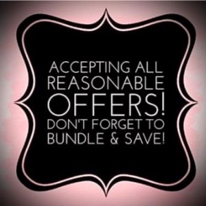 Reasonable Offers Welcome